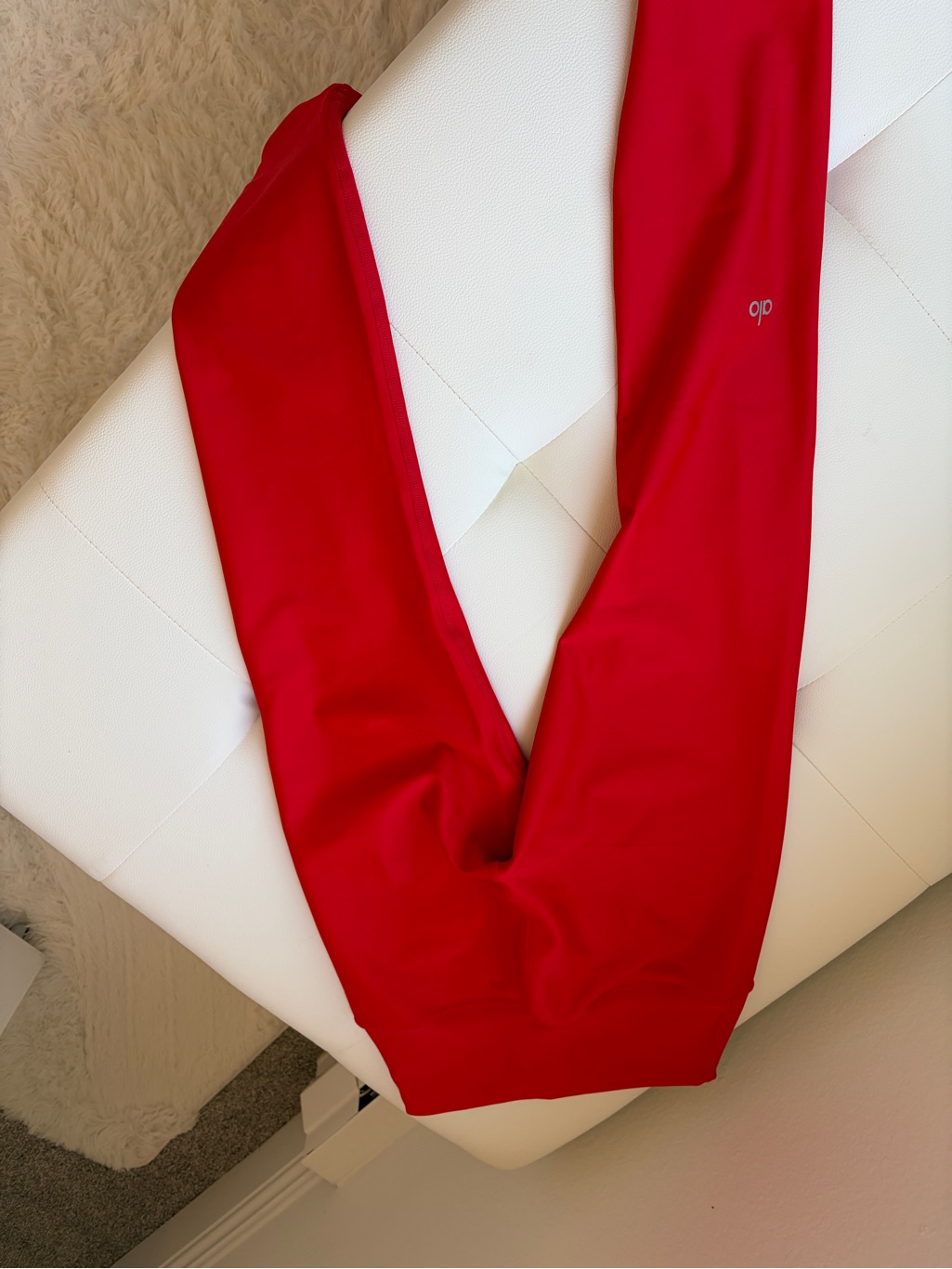 Alo Yoga High-Rise Red Leggings
